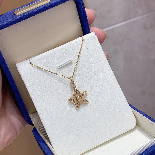 一颗小海星 keshi金珠吊坠 商品图1