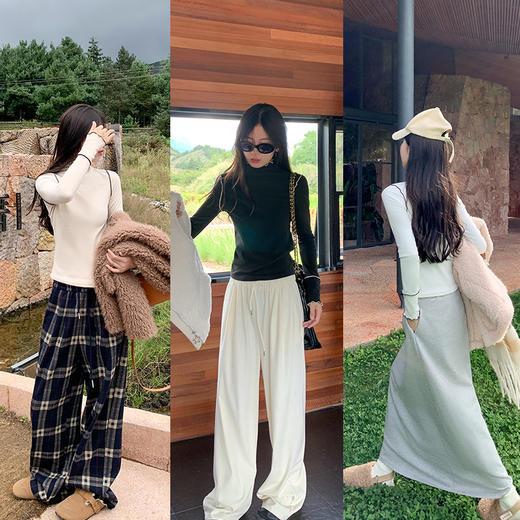 <曾小咸推荐>现货秒杀 ！微信超特价！木耳边半高领打底衫 日常119.99 立减60 秒杀59.99！！ 商品图3