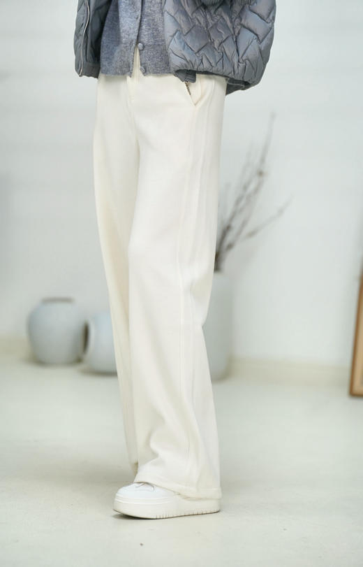 臣禾知识裤 显瘦显高直筒裤JZ244060101 商品图4