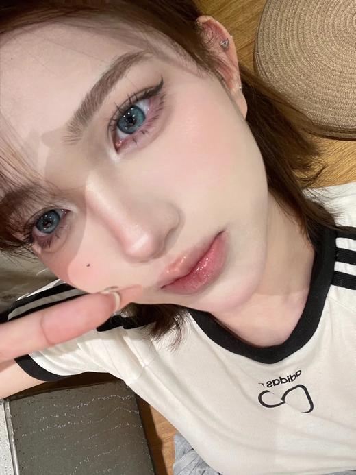 【瓶装】年抛新款14.5大直径 人间小麻瓜 湖水绿混血 ~美瞳 商品图2