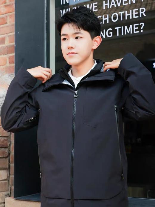 1019-2  明星款 HH三合一冲锋羽绒服 老朱穿L 商品图13