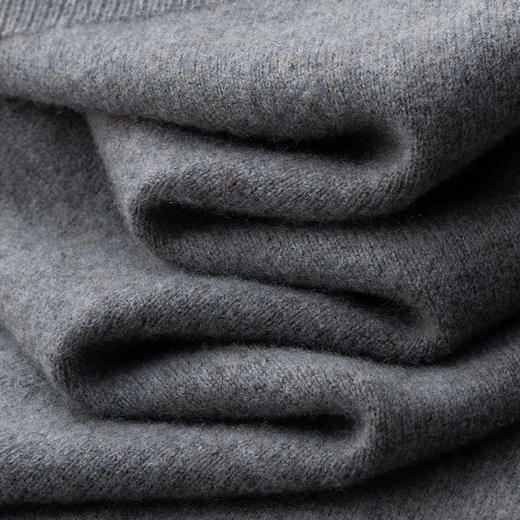 【100%羊毛】【新款DDS】大依优型大码男装羊毛衫圆领毛衣针织衫休闲加肥加大男士胖子大码内搭上衣 商品图8