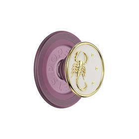 【古城密语】沙丘蝎·MagSafe圆啪嗒 MAGSAFE磁吸手机支架 Round圆啪嗒系列 白色 动物