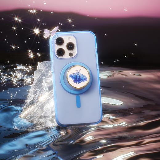 【古城密语】手机粘贴式支架 Graphic平面系列 月幕飞蛾 商品图3