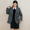 玳莎羊毛复古呢子西装高级感气质通勤职业外套24年冬季新款老钱风  ED37310 商品缩略图2