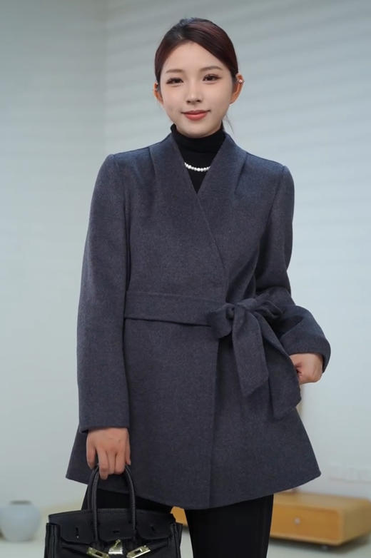 【S1】臣禾十羊绒一手长大衣JZ244080126 商品图4