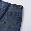 ROMI STUDIO“复古丹宁”牛仔棉水洗抓绒微弹直筒牛仔裤RW24WX80833【现货】 商品缩略图4
