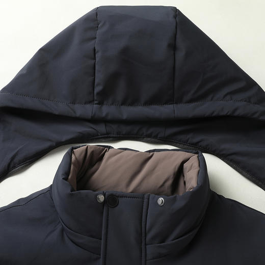 【可拆卸内胆】【新款DX】大依优型大码羽绒服可拆卸内胆可拆卸帽连帽外套加肥加大上衣男士外套胖子 商品图2
