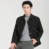 【易打理】圣得西2025新款日系复古翻领夹克男纯色休闲宽松外套 商品缩略图2