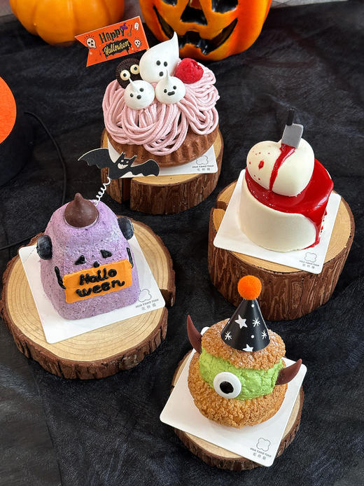 万圣节限定 鬼怪乐园  · 四拼甜品礼盒 商品图1