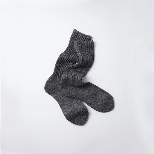 ROTOTO LOOSE PILE CREW SOCKS 日本职人制复古针织袜子 中筒袜 商品图2