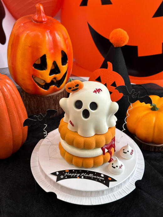 万圣节限定 开心鬼 Emoji Cookies 开心果树莓  ·万圣节版大饼干慕斯 商品图1