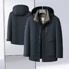 【可拆卸内胆】【新款DX】大依优型大码羽绒服可拆卸内胆可拆卸帽连帽外套加肥加大上衣男士外套胖子 商品缩略图10