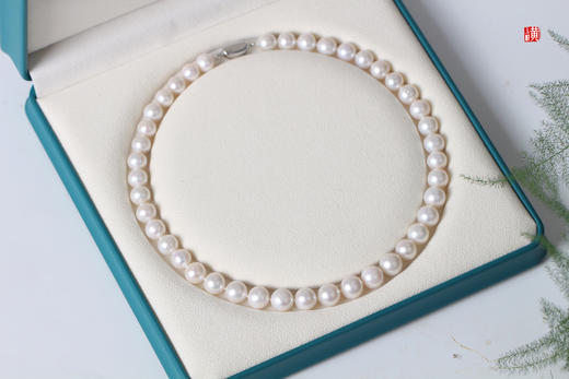 [ 念汐 ] 淡水珍珠项链  珠径：9~11mm 商品图2