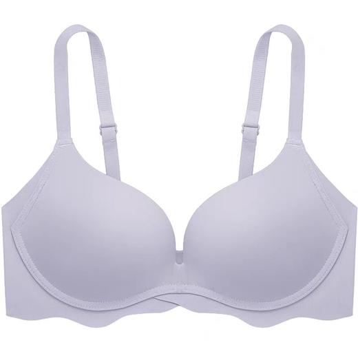 简约灵动 文胸 不空杯聚拢小胸无痕无钢圈上托不空杯收副乳防下垂光面文胸 商品图4