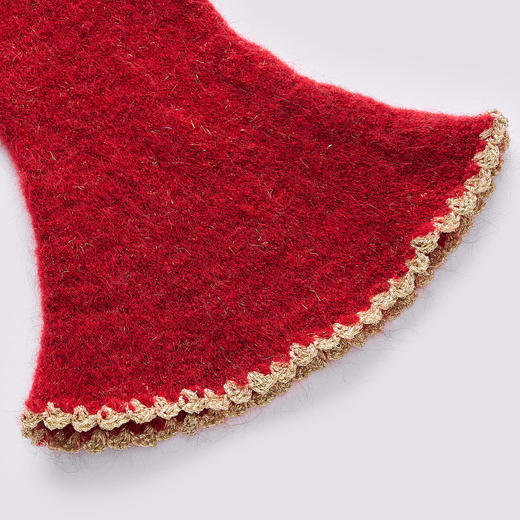 优雅浪漫花边荷叶领修身百搭毛衫 商品图2