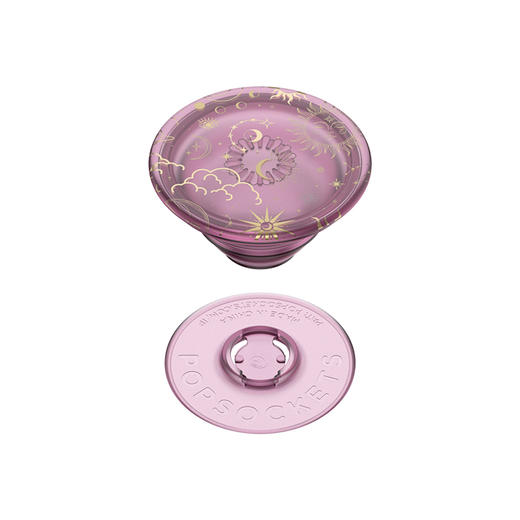 【古城密语】神秘天体 手机粘贴式支架 Graphic平面系列 紫色 日月星 商品图2