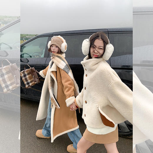 【折后再享2件88折】新品现货秒杀！卖完下架不再补 ！微信粉丝打折价！！正反两穿皮毛一体长款外套 日常529.99/件 立减230 秒杀299.99/件！！ 商品图4