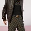 GUCCI 古驰 男士双G带扣双面皮革腰带 黑色 627055 CAO2T 8170 商品缩略图3