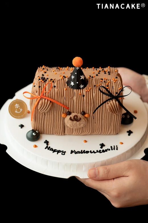 暗夜汪星人（四寸栗子修狗蛋糕） 商品图0