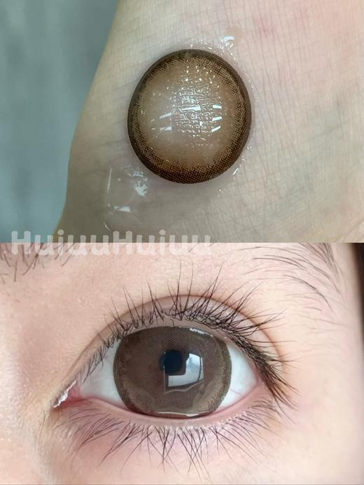 【本店实拍】偏大着色系列-樱桃可可/肉桂可可-14.5mm/14.4mm 【年抛 度数0-1000度 无525/575 】 商品图1