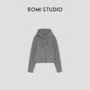 ROMI STUDIO“格雷高知”莱赛尔绵羊毛混纺肌理感连帽卫衣 431W0020 商品缩略图0
