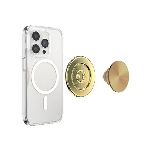 【古城密语】沙漠金·MagSafe圆啪嗒 MAGSAFE磁吸手机支架 Round圆啪嗒系列 奢华金 纯色 商品图2