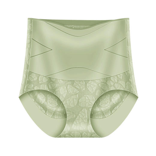 【X黑绷带，三重滋养玻色因润肤裤】弹力不卷边隐形提拉穿出蜜桃臀，高腰收腹穿出小蛮腰，桑蚕丝抗jun裆无痕大码透气三角短裤头女QQ 商品图4