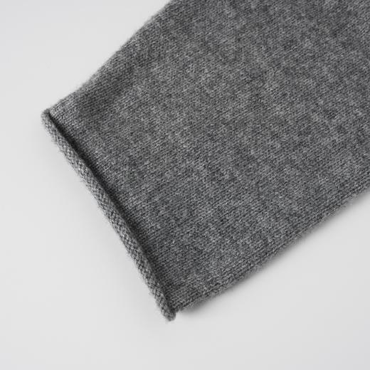 ROMI STUDIO“格雷高知”7针单边山羊 绒绵羊毛混纺开衫 442W9126 商品图4