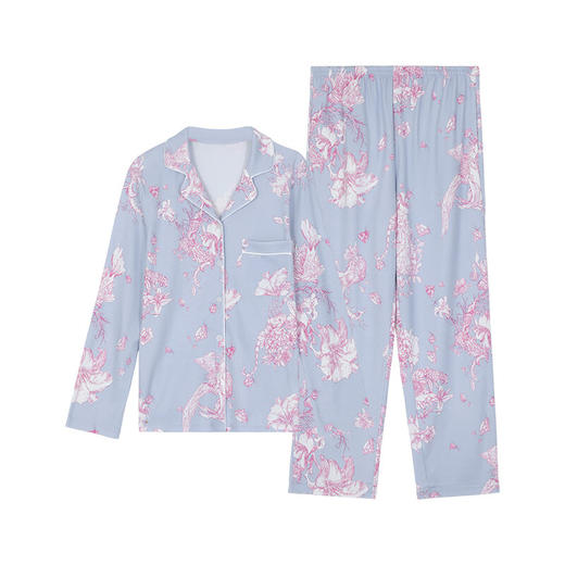 【3F】安莉芳莫代尔棉长袖女士家居服套装 EL00825 商品图1