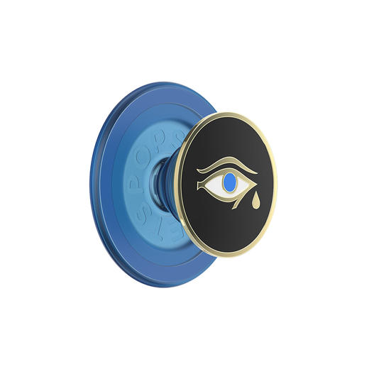 【古城密语】荷鲁斯之眼·MagSafe圆啪嗒 MAGSAFE磁吸手机支架 Round圆啪嗒系列 蓝色 商品图0