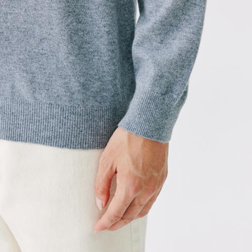 东黎 • 山羊绒男士秋冬基础款圆领套头衫 1733 商品图7