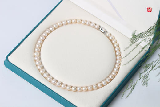[ 轻语 ] 淡水珍珠项链  珠径：8~9mm 商品图2