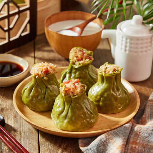 九生堂手工大烧麦（翡翠腊肠）360g 商品图3