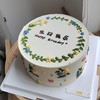 奶油霜淡雅小花蛋糕 商品缩略图1