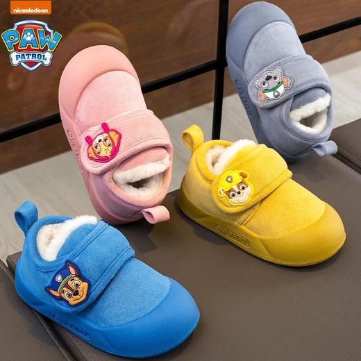 汪汪队立大功儿童棉鞋冬季卡通加绒雪地靴加厚女童棉靴中小童男孩XHR 商品图0