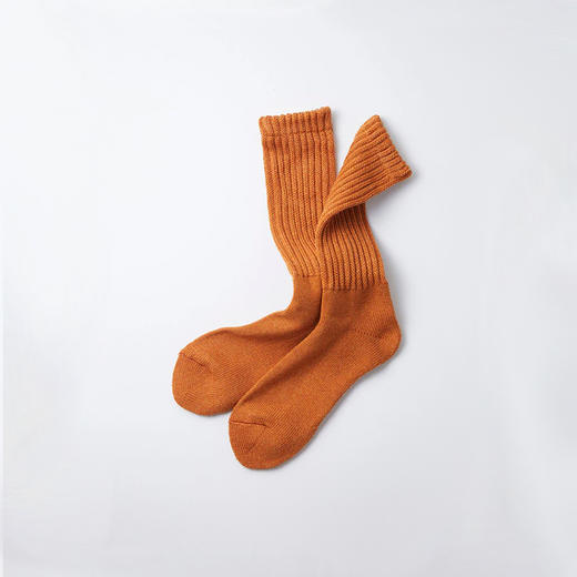 ROTOTO LOOSE PILE CREW SOCKS 日本职人制复古针织袜子 中筒袜 商品图1