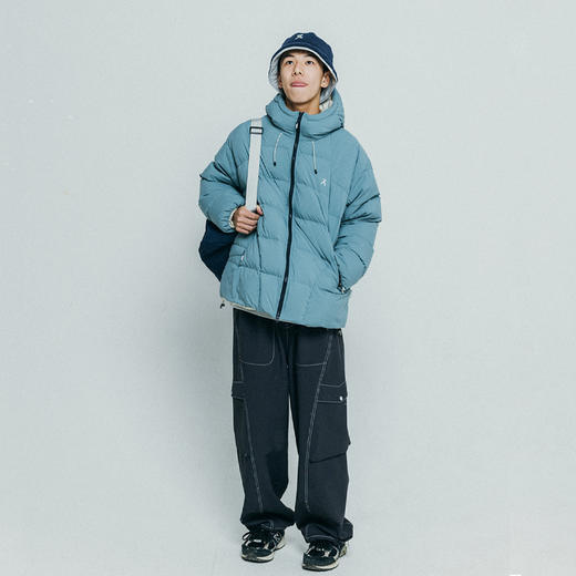 【3.8节特惠】ACMEITEM爱棵米 户外情侣抓绒长裤防泼水可调节脚口休闲裤子男女GAF3020362G 商品图2