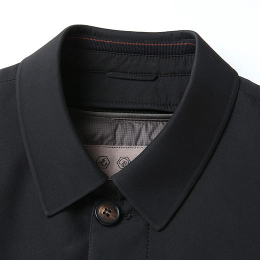 【可拆卸内胆】【新款DLS】大依优型大码翻领白鸭绒羽绒服夹克外套加肥加大肥佬休闲上衣男士胖子 商品图1