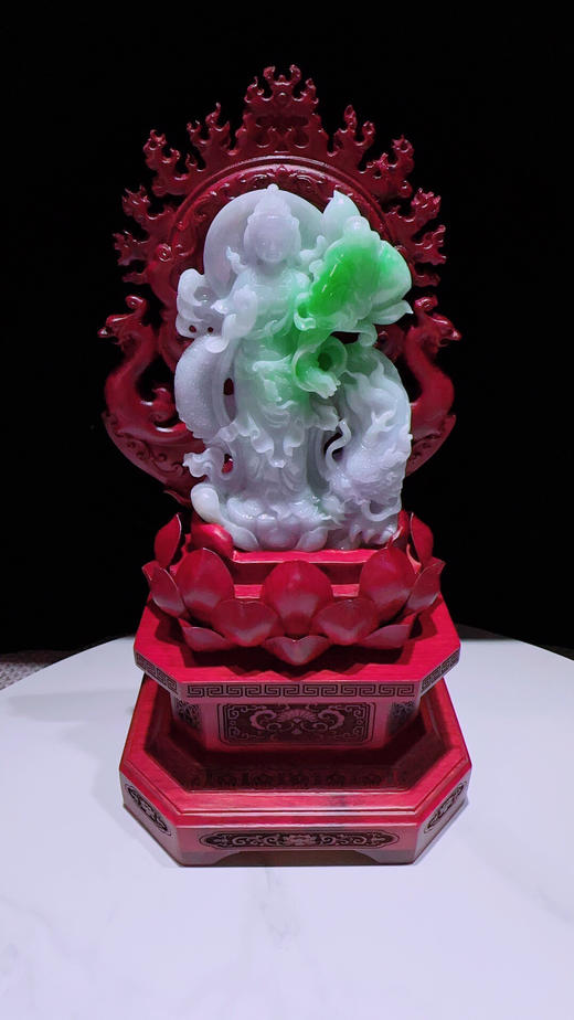 620458翡翠摆件【观音】 商品图5