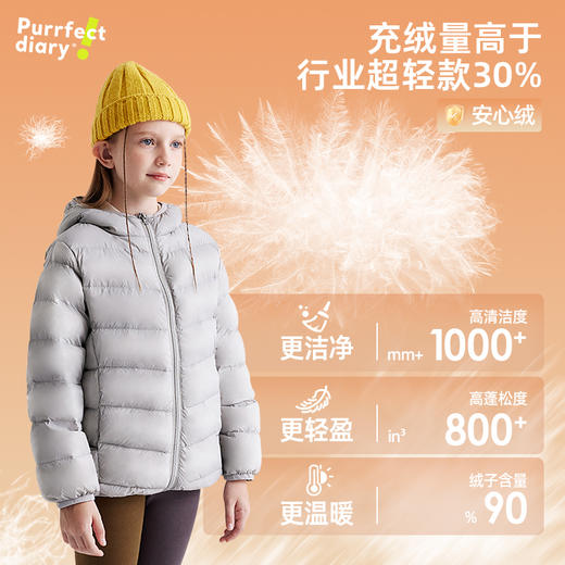 *【咕噜日记】儿童超轻羽绒服PDWT2407 商品图5