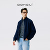 东黎 • 丝绒款中性风春秋立领羊绒拉链纯色防水防风双面服夹克 GDRM-21C200 商品缩略图4