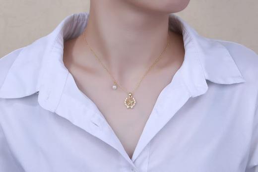 《璀璨》领花S925银锁骨链 目之所及皆是你  惊艳了时光  甜美了回忆 商品图7