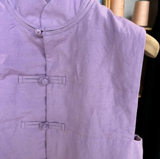 【抖音专属】棉马甲（23802759暮山紫） 商品图1