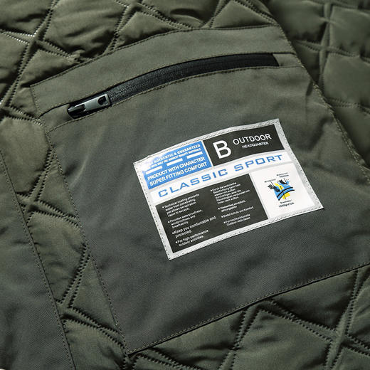 【棉衣】【新款DWN】大依优型大码翻领棉衣衬衫夹克加棉外套加肥加大肥佬休闲商务上衣男士胖子 商品图4