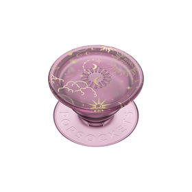 【古城密语】神秘天体 手机粘贴式支架 Graphic平面系列 紫色 日月星