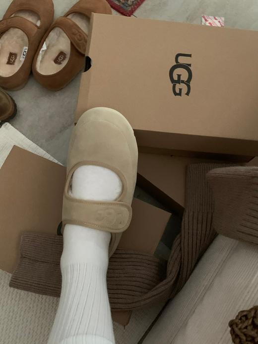 【女款】河南桑坡新款玛丽珍半托/全包/系带  羊皮毛一体雪地靴 商品图5