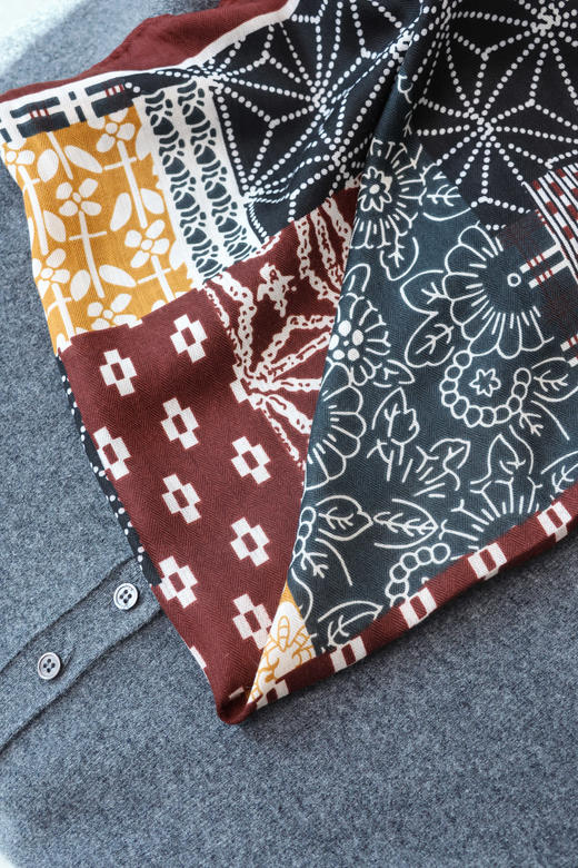 氛围感丝巾披肩羊毛衫 商品图3