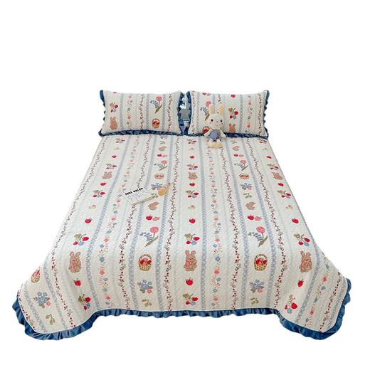 【一毯多用 云朵般绵柔 享受睡眠新体验】秋冬新款加厚牛奶绒床盖三件套秋冬季宝宝绒保暖夹棉加绒防滑盖毯 商品图4