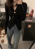 <曾小咸推荐>不规则交叉针织衫 日常129.99 立减60 秒杀69.99！【预售款，预计3-15天发货】 商品缩略图5